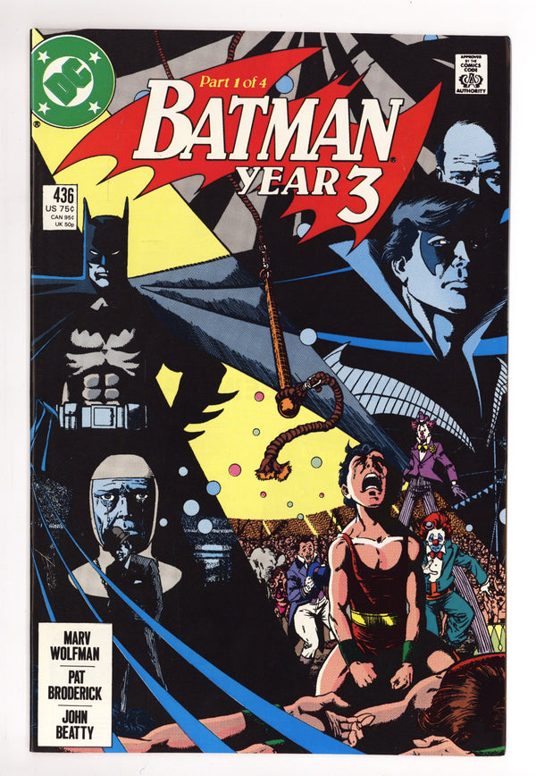 Batman Vol 1 436 VF/NM (9.0) (1989) 2nd Print