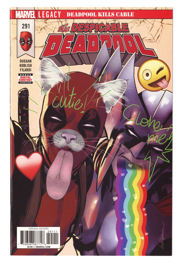 Despicable Deadpool 291 High Grade (2018)