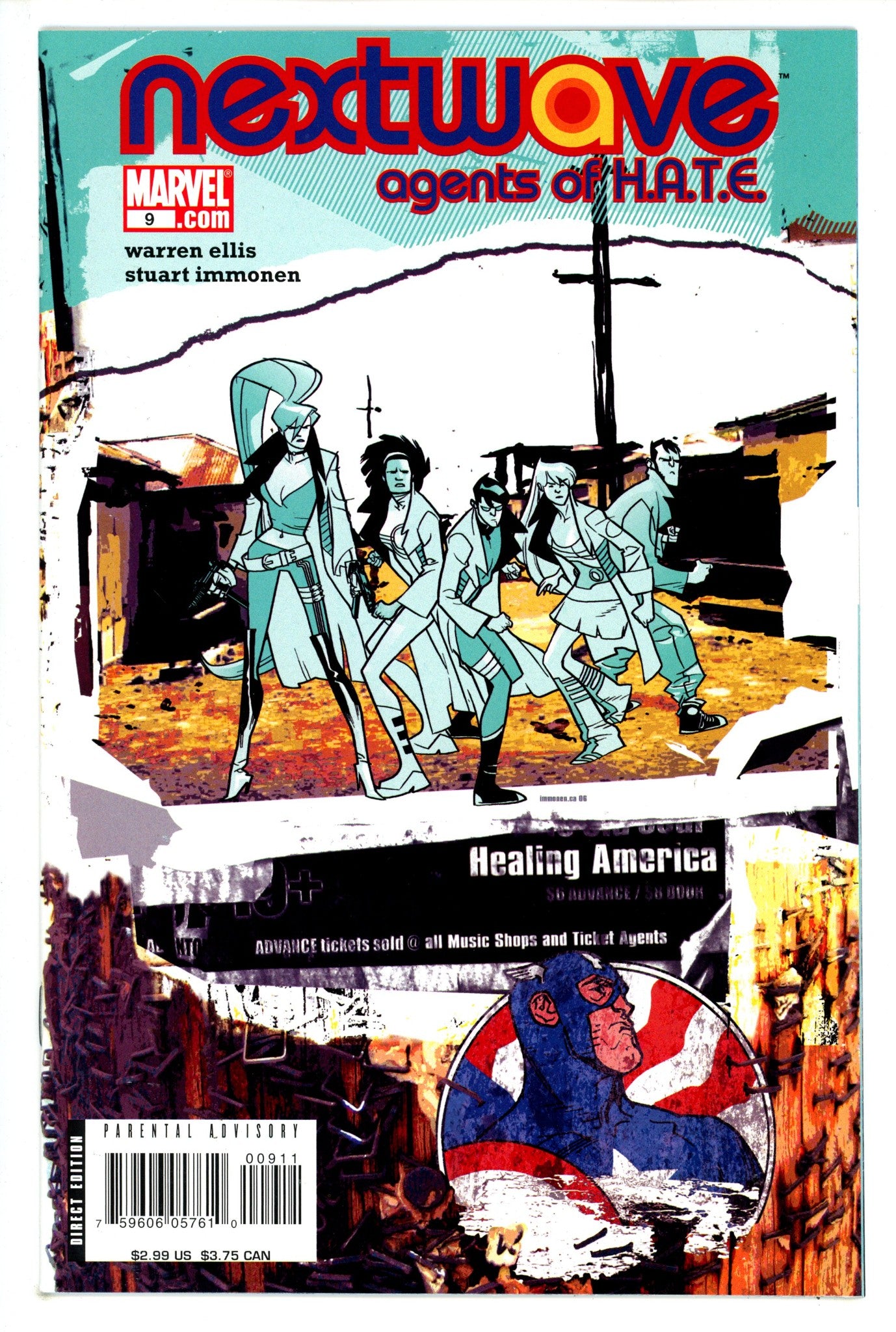 Nextwave: Agents of H.A.T.E. 9 High Grade (2006) 