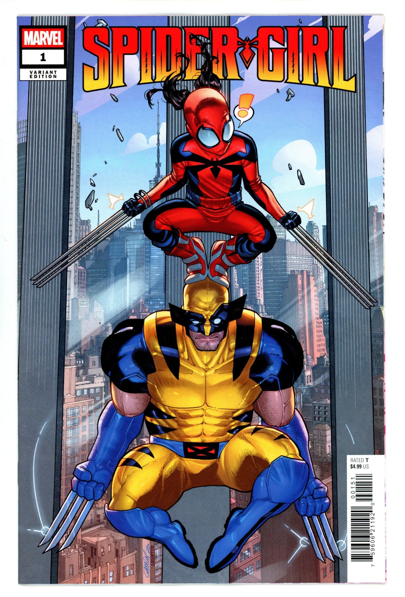 Spider-Girl Vol 3 1 Garrón Variant (2025)