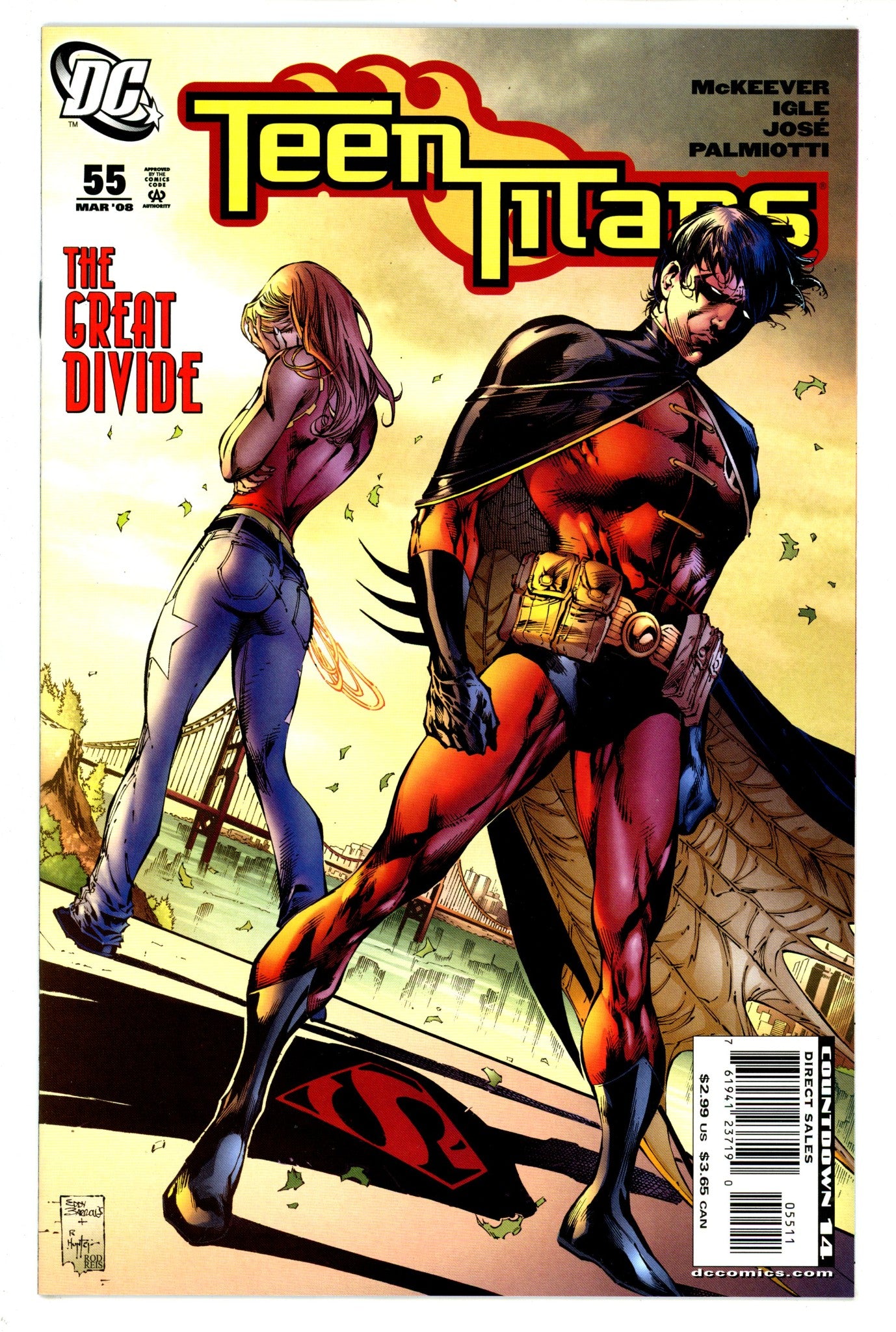 Teen Titans Vol 3 55  High Grade  (2008)   