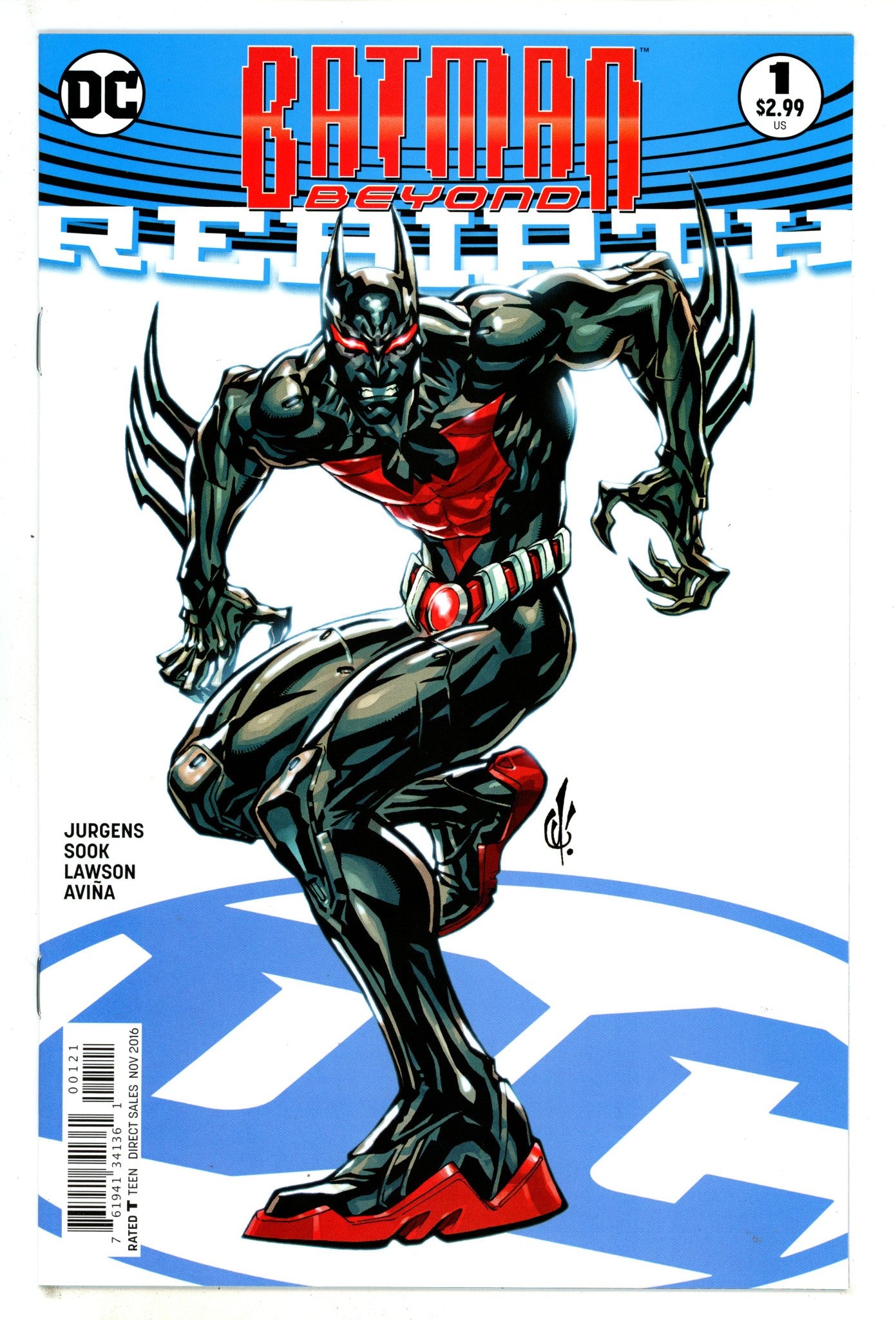 Batman Beyond: Rebirth 1 High Grade (2016) D'Anda Variant 