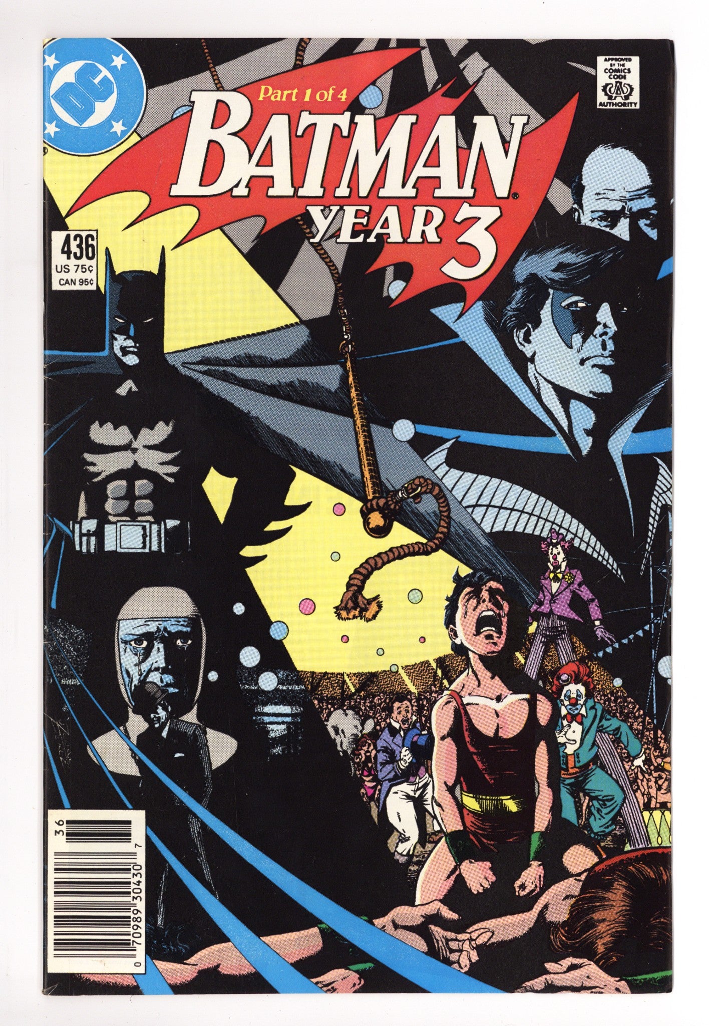 Batman Vol 1 436 Mid Grade (1989) Newsstand 