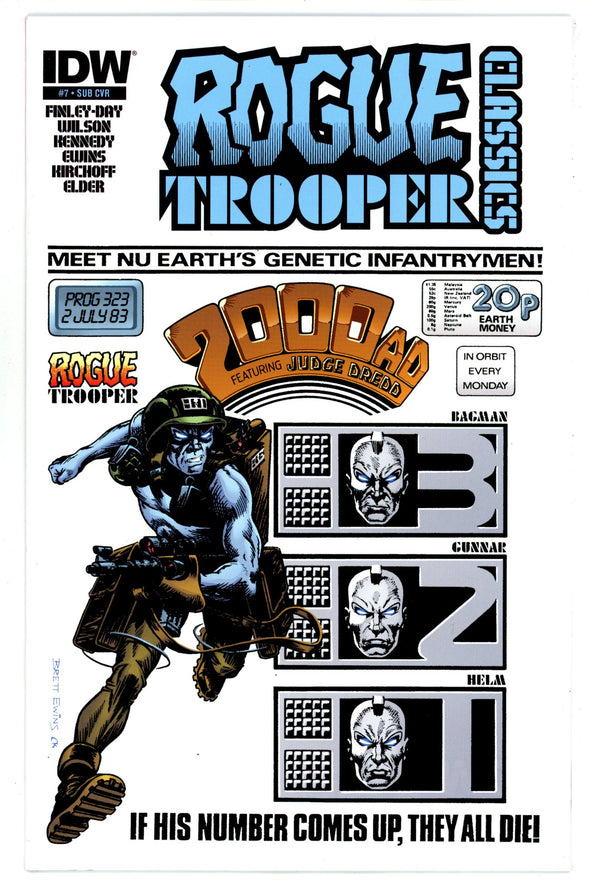 Rogue Trooper Classics 7 High Grade (2014) Ewins Variant