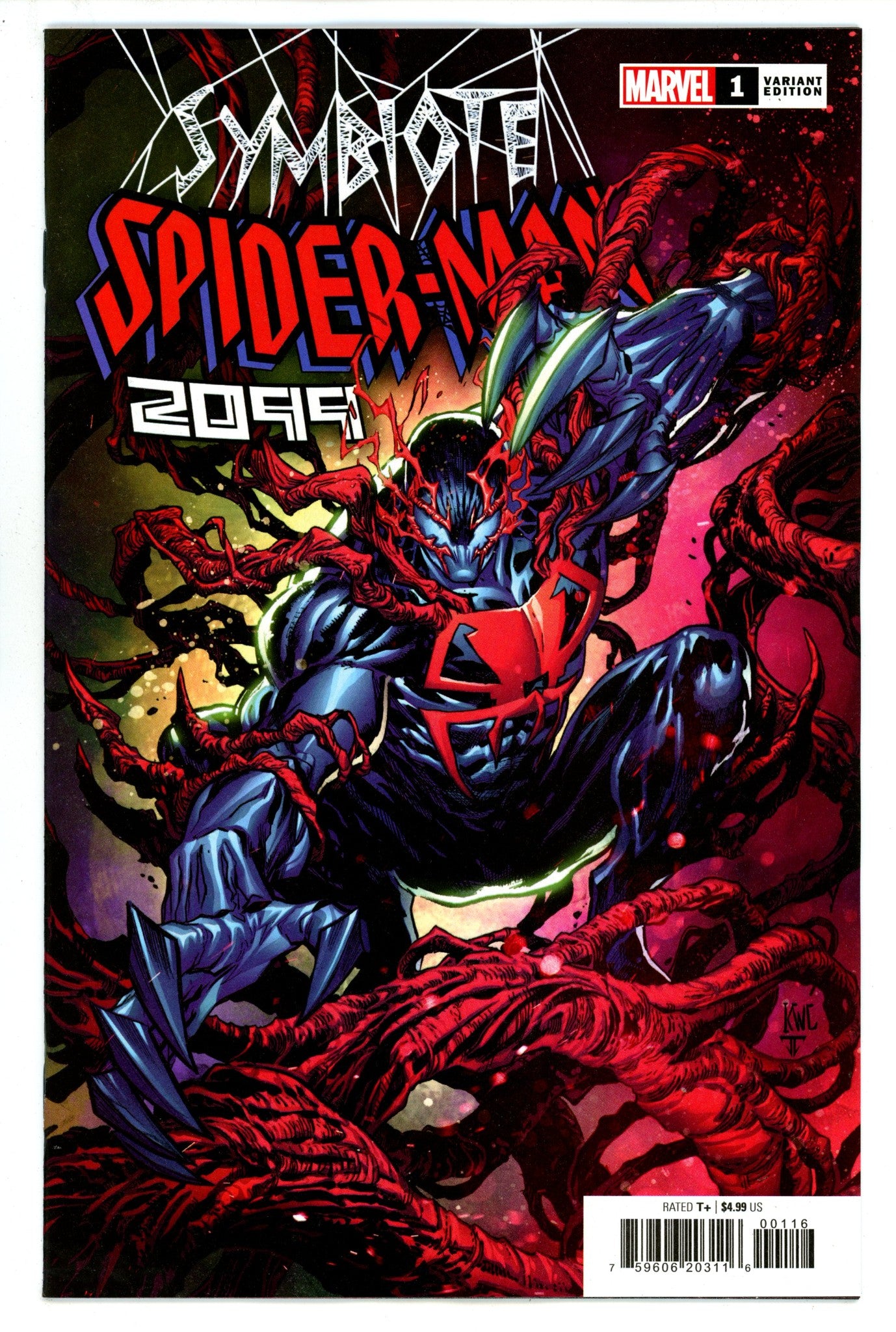 Symbiote Spider-Man 2099 1 Lashley Incentive Variant NM- (2024)