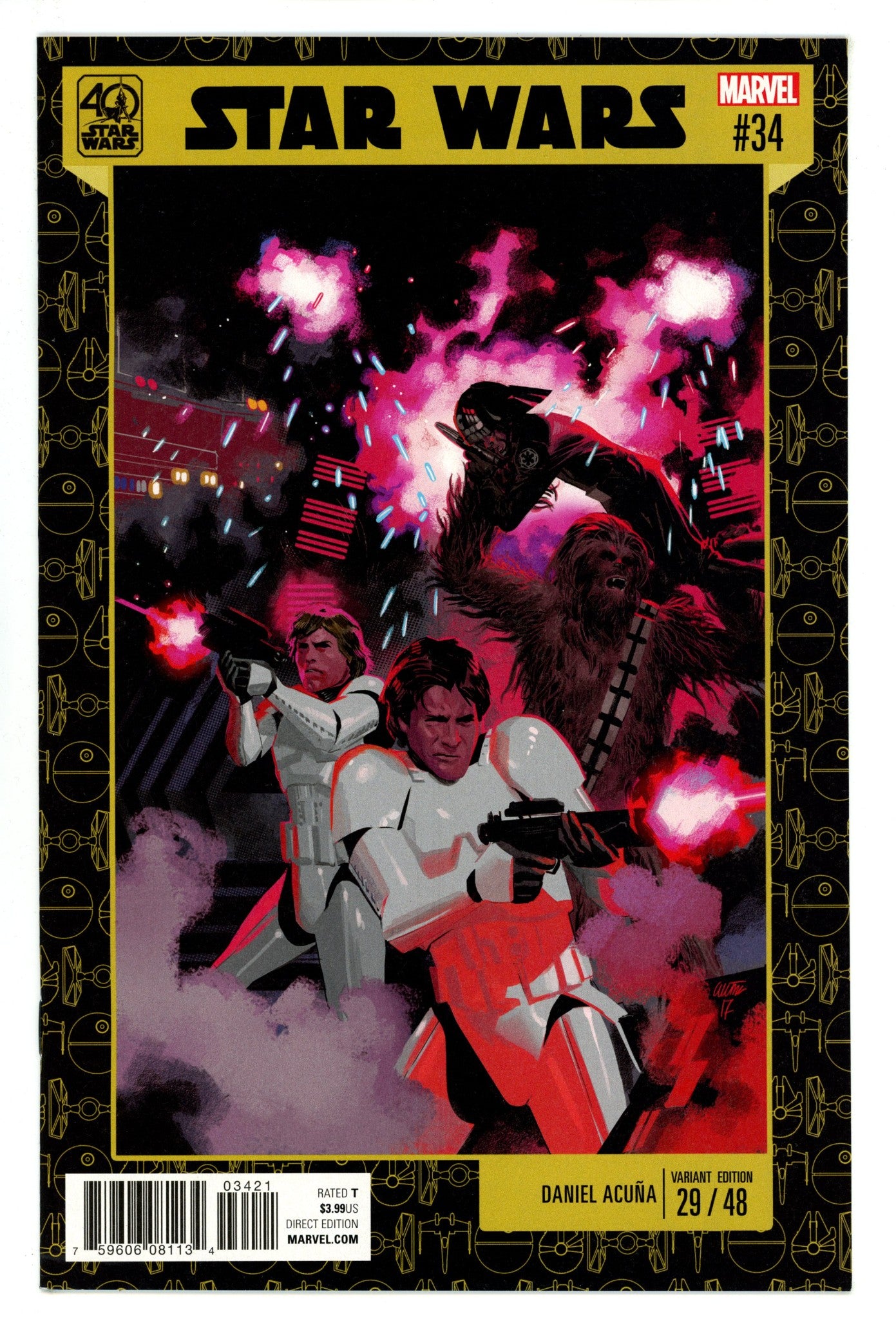 Star Wars Vol 2 34 High Grade (2017) Acuna Variant 