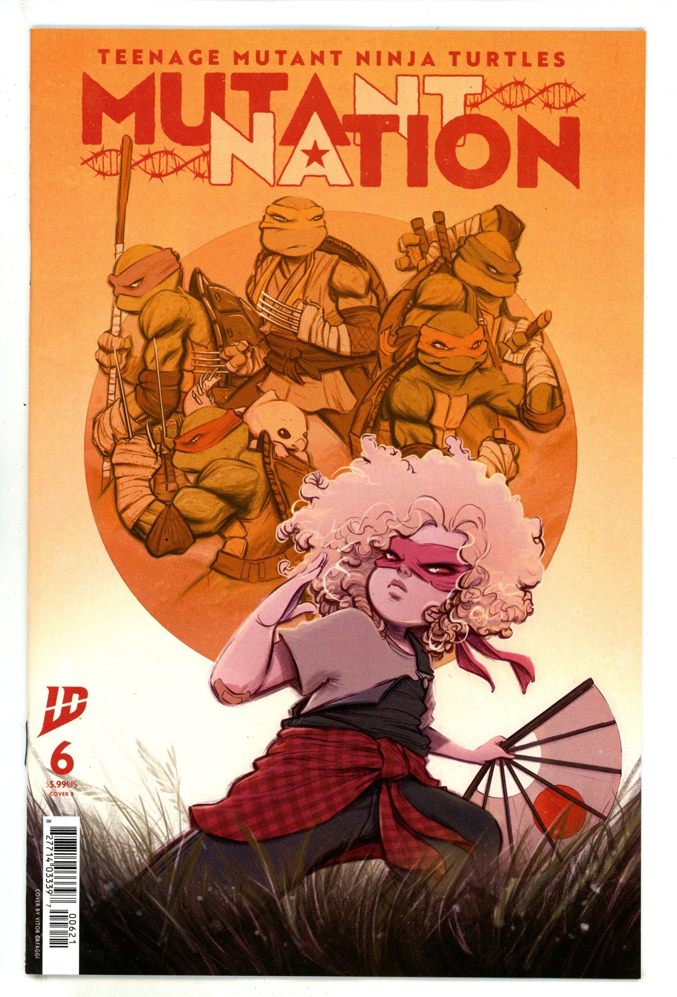 Teenage Mutant Ninja Turtles: Mutant Nation 6 Cafaggi Variant (2025)