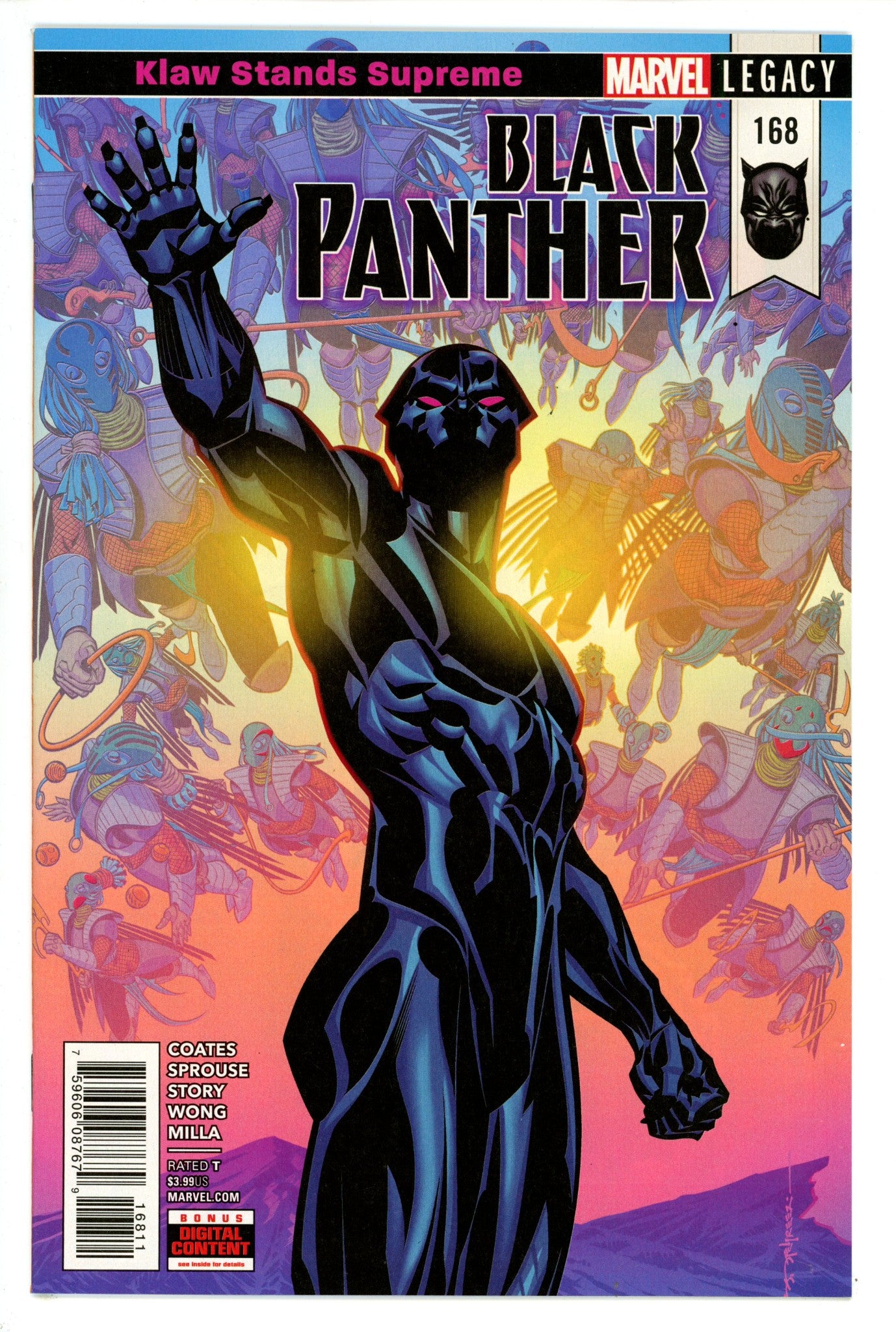 Black Panther Vol 6 168 High Grade (2018) 