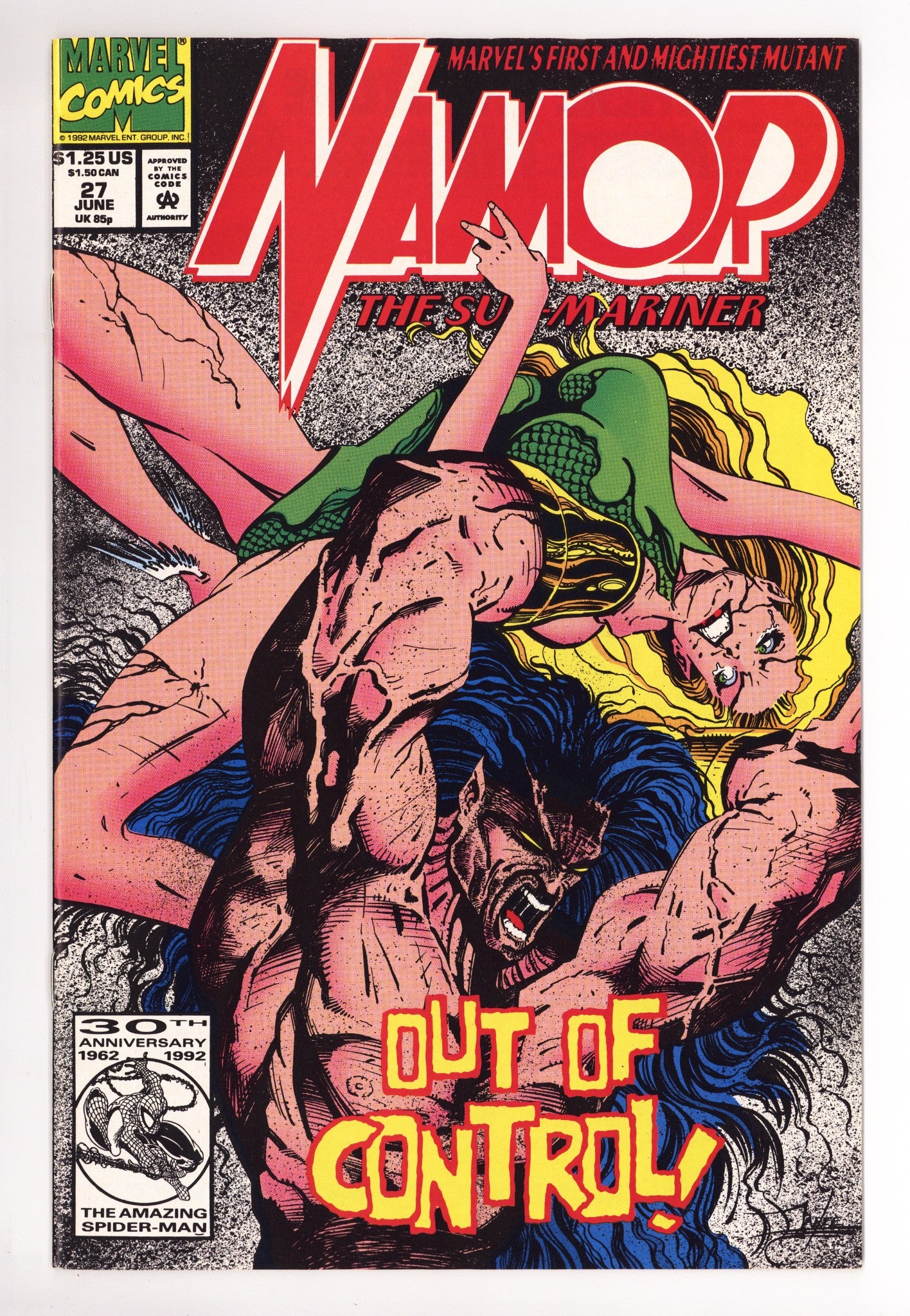 Namor, the Sub-Mariner 27 Mid Grade (1992) 