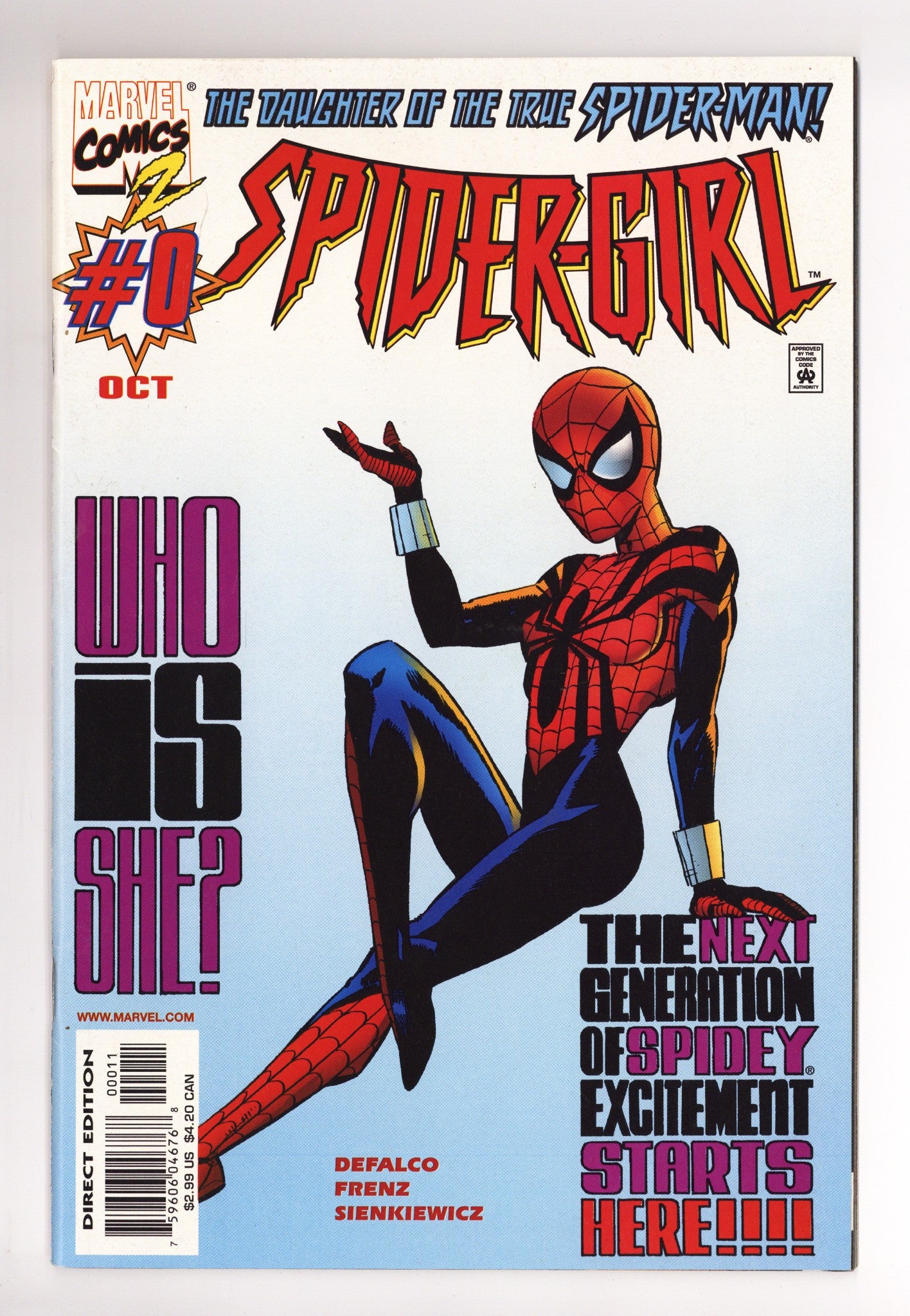 Spider-Girl Vol 1 0 VF (8.0) (1998) 