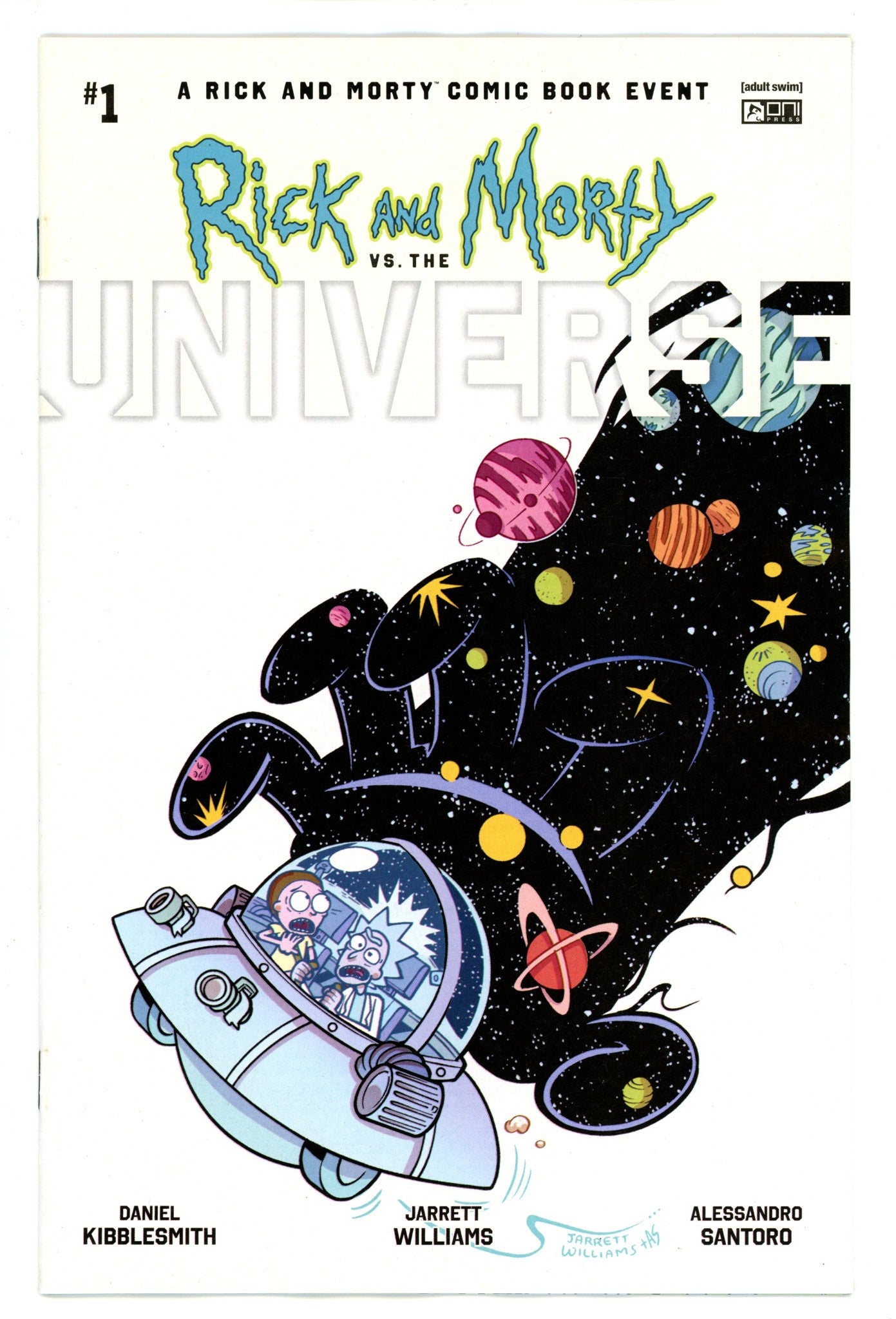 Rick And Morty Vs The Universe 1 Williams Incentive Variant NM (2025)