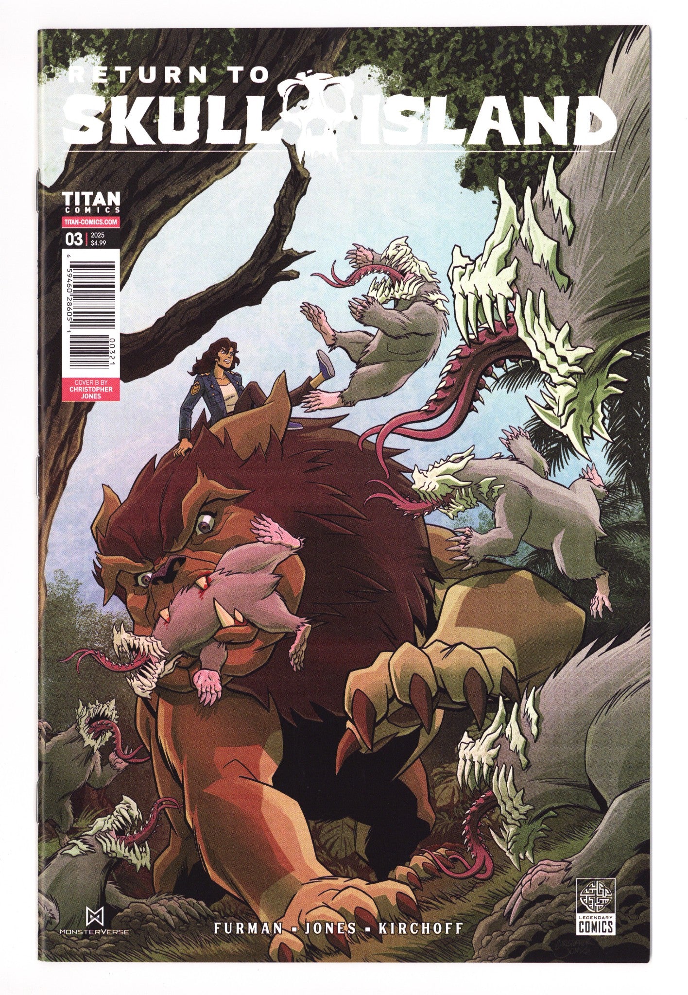 Return To Skull Island 3 Jones Variant (2025)