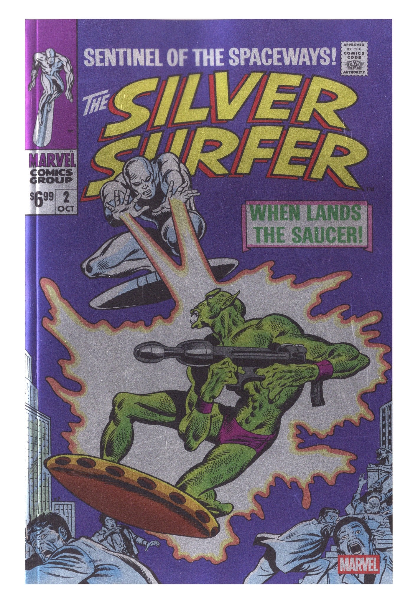 Silver Surfer Vol 1 2 Buscema  Facsimile Foil Variant   (2026)