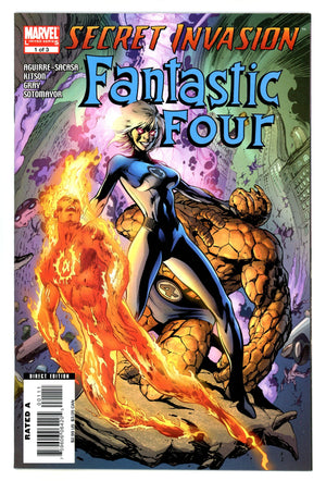 Secret Invasion: Fantastic Four 1 High Grade (2008)