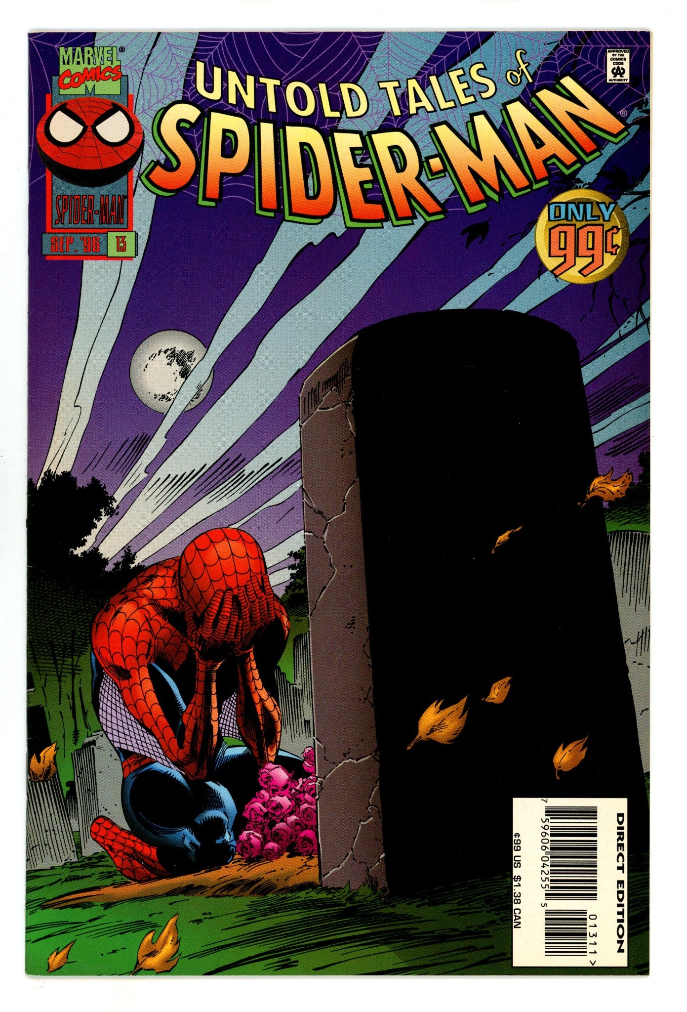 Untold Tales of Spider-Man  13  Mid Grade  (1996)  