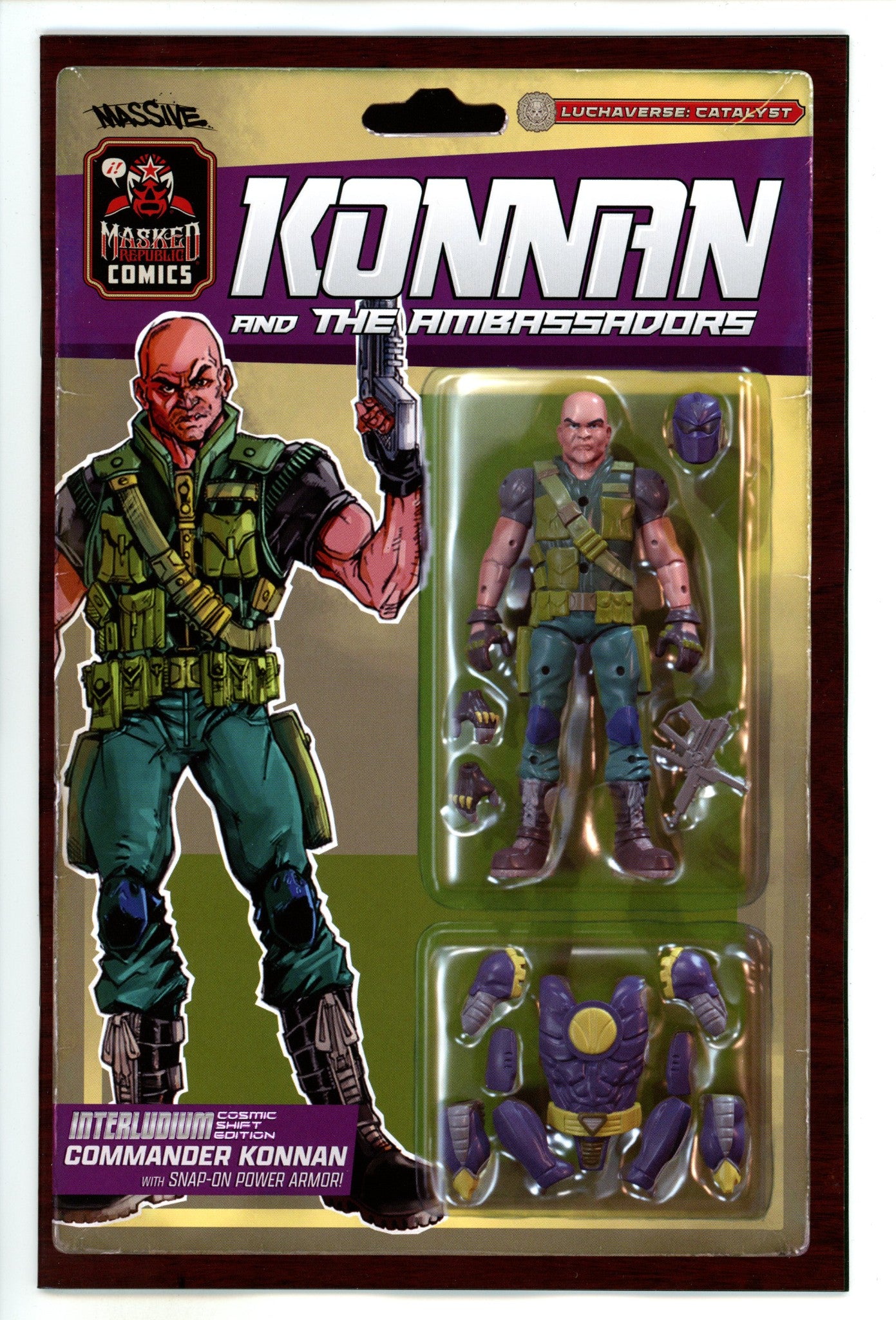 Luchaverse 3 Calzada Action Figure Variant (2024)