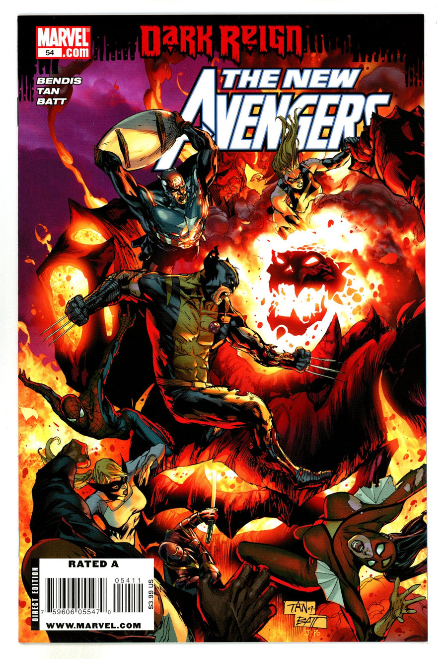New Avengers Vol 1 54  High Grade  (2009)  