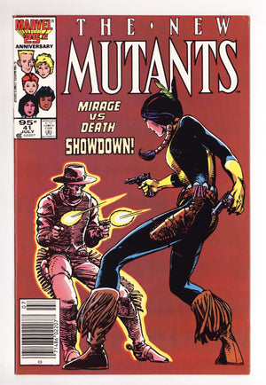 The New Mutants Vol 1 41 VF/NM (9.0) (1986) Canadian Price Variant