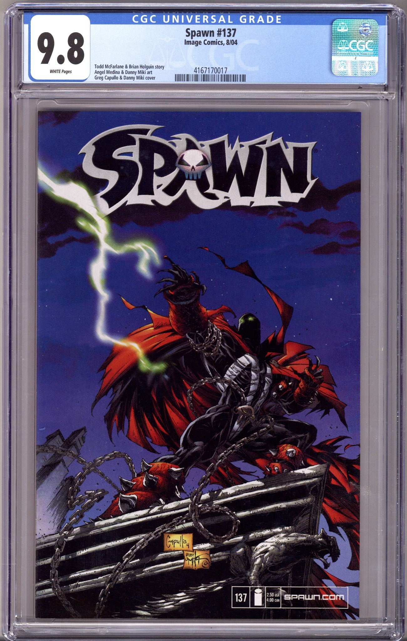 Spawn 137 CGC 9.8 (NM/M) (2004)