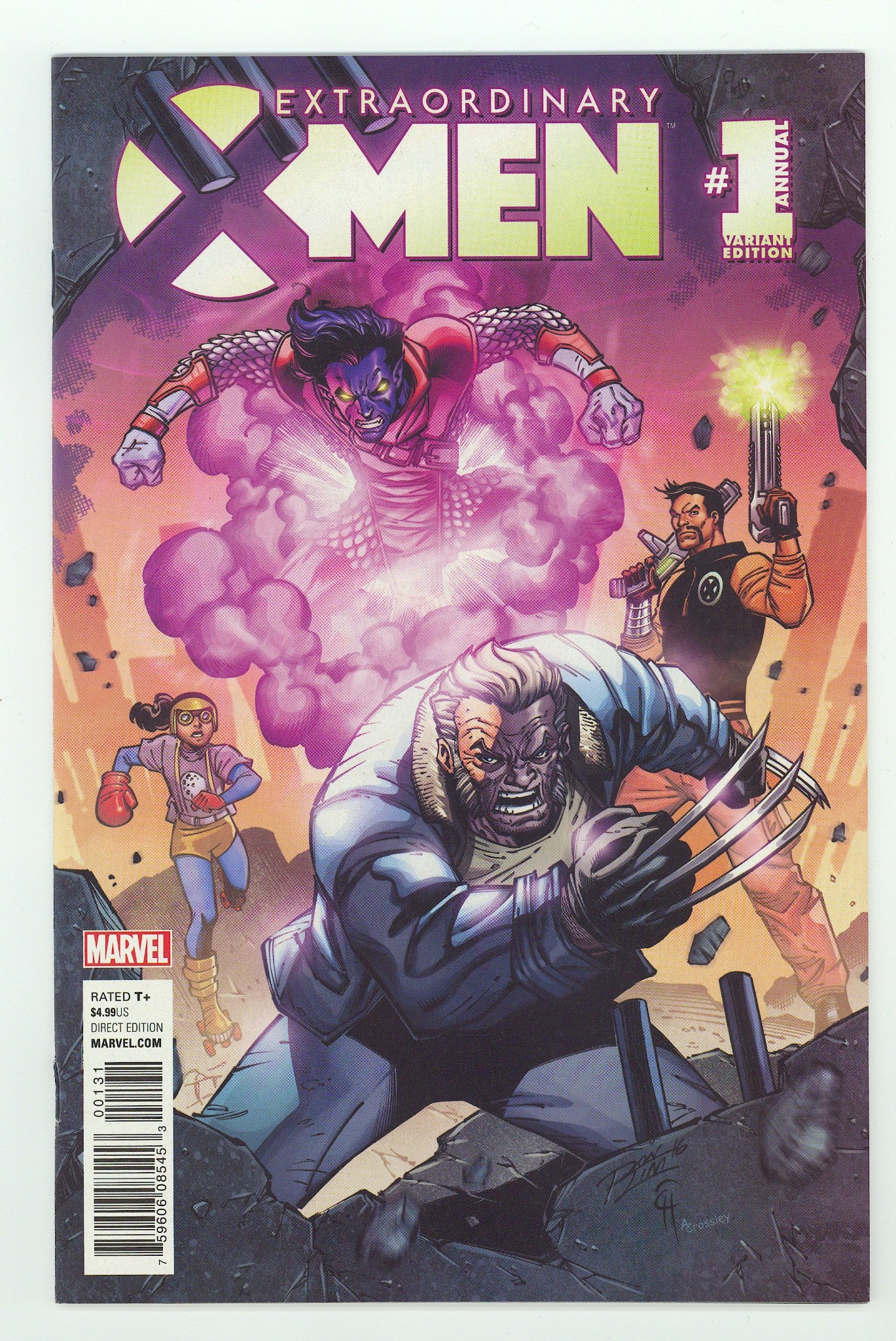 Extraordinary X-Men Annual Vol 1 1 High Grade (2016) Lim Variant 