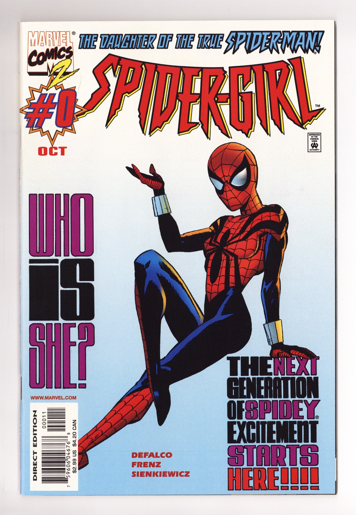 Spider-Girl Vol 1 0 VF/NM (9.0) (1998) 