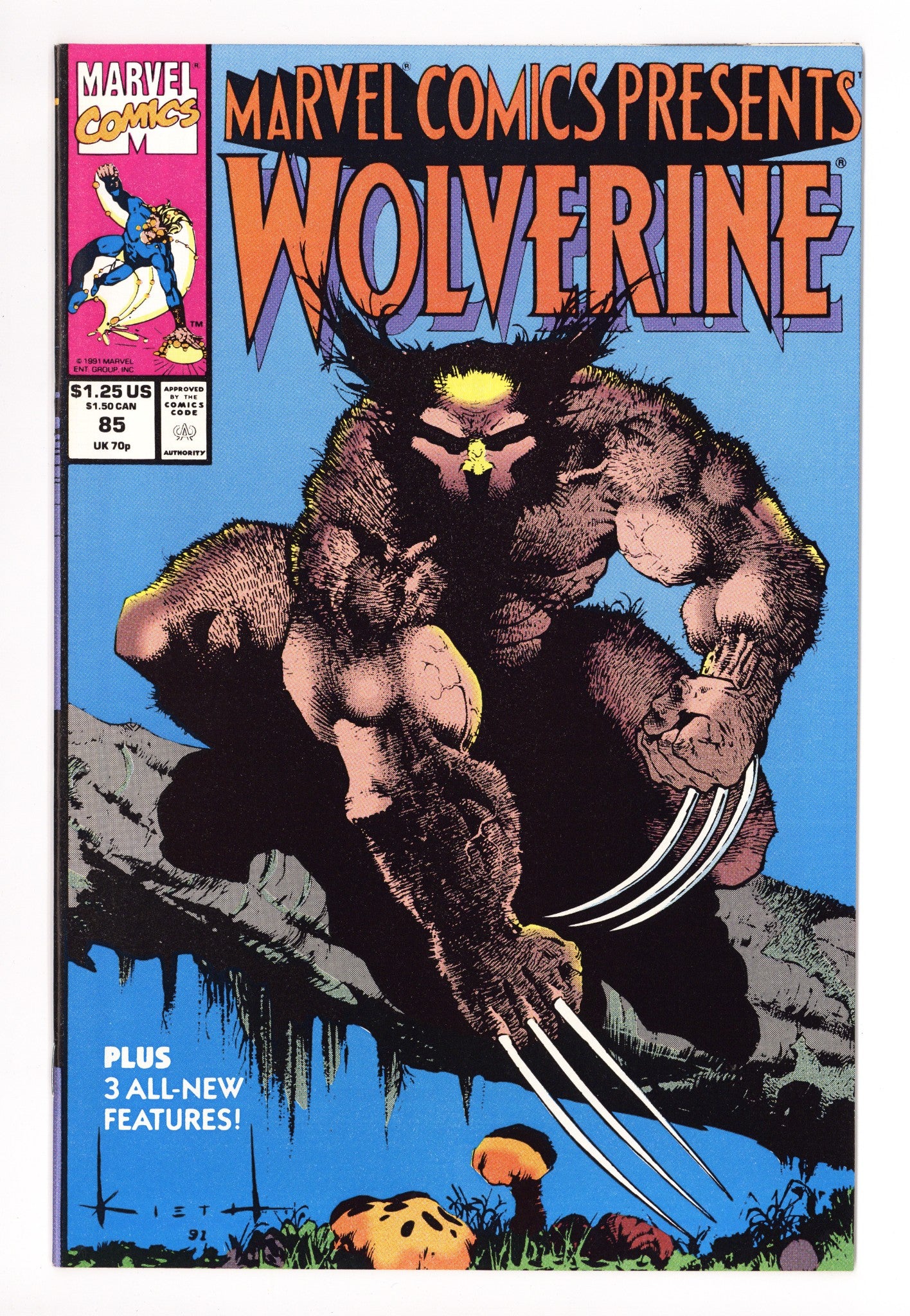 Marvel Comics Presents Vol 1 85 NM- (9.2) (1991) 