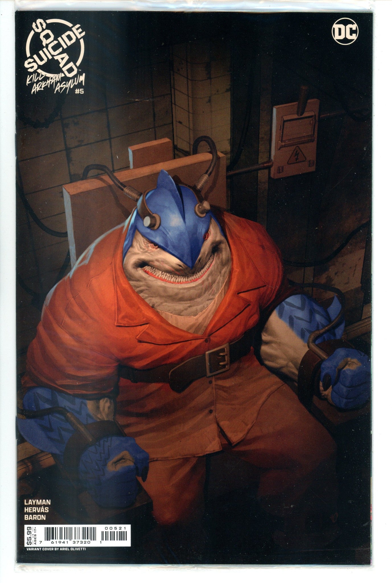 Suicide Squad Kill Arkham Asylum  5 Olivetti  Variant  (2024)