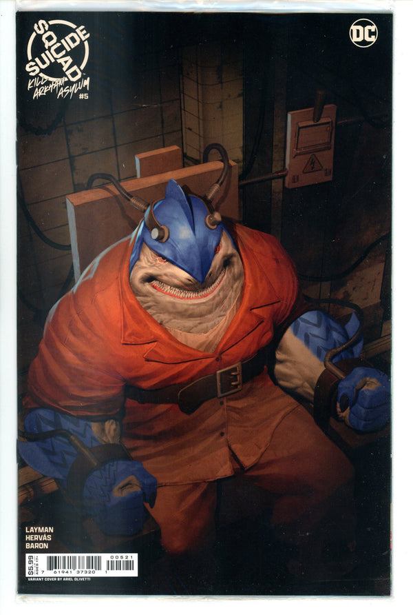 Suicide Squad Kill Arkham Asylum 5 Olivetti Variant (2024)
