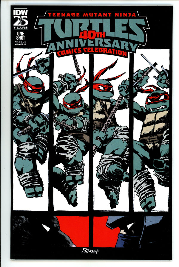 Teenage Mutant Ninja Turtles: 40Th Anniversary Comics Celebration 1 Campbell Variant (2024)