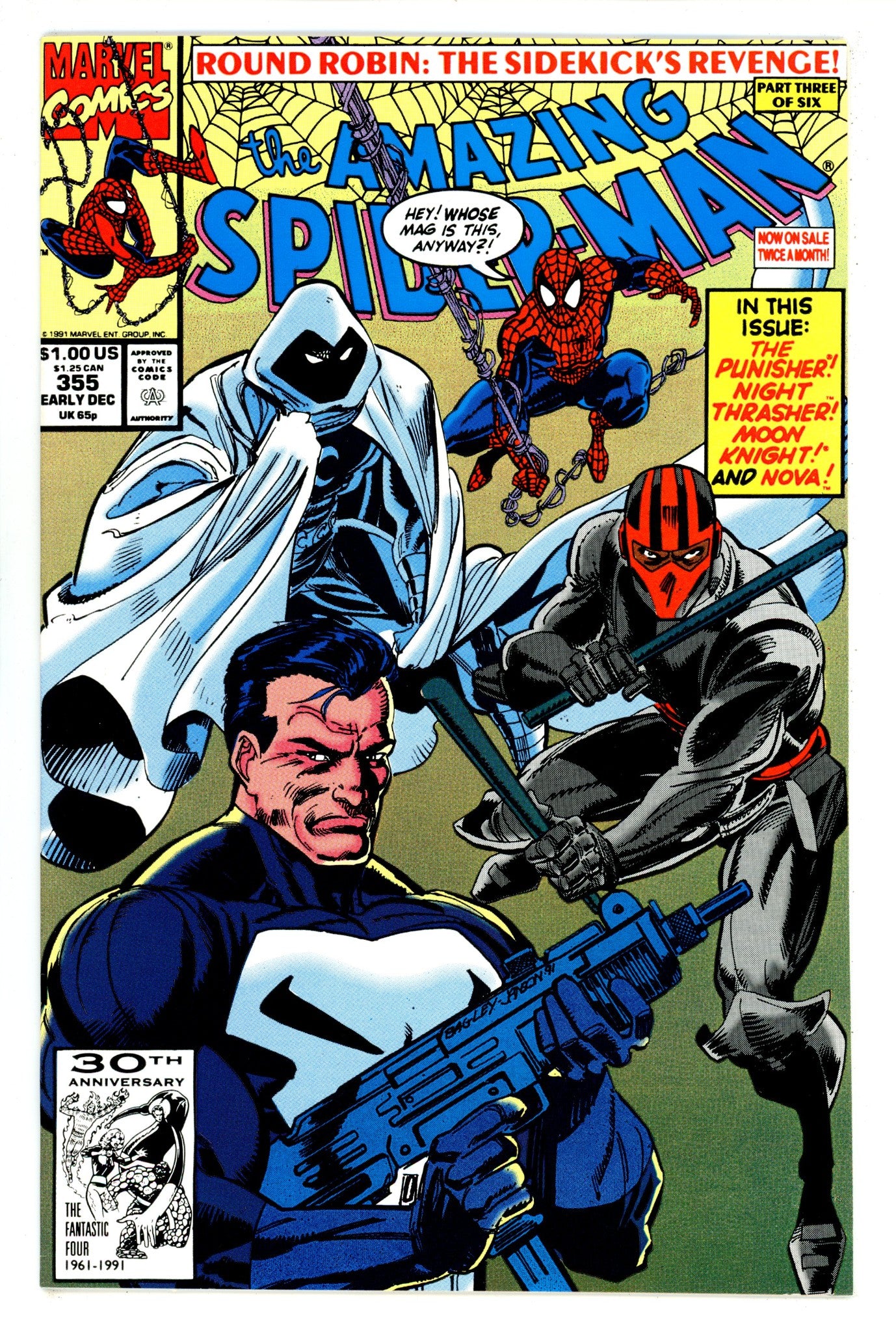 The Amazing Spider-Man Vol 1 355 VF (8.0) (1991) 