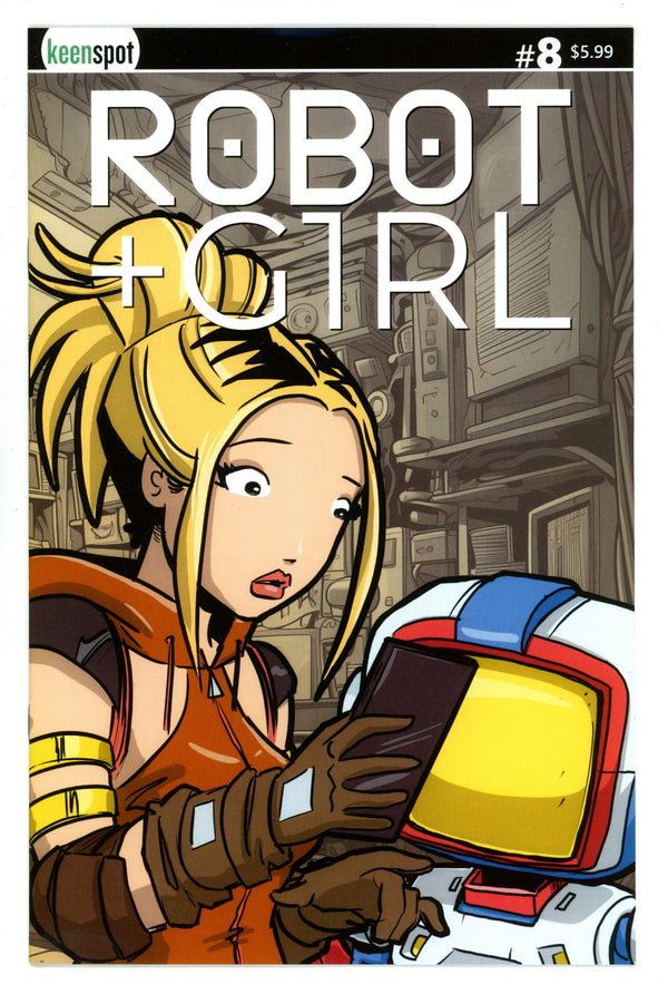 Robot + Girl 8 White Variant (2025)