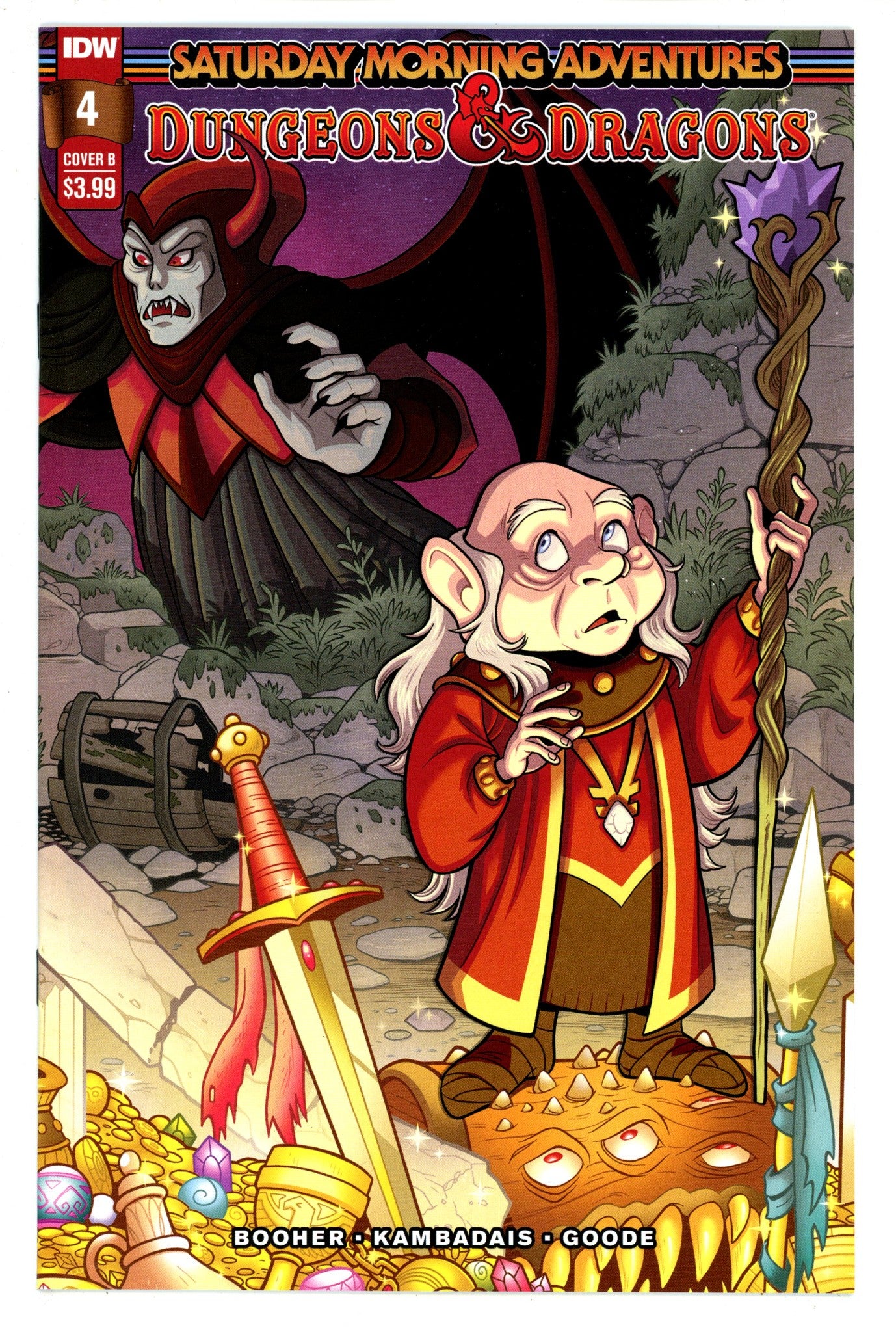 Dungeons & Dragons: Saturday Morning Adventures 4 High Grade (2023) Hickey Variant 