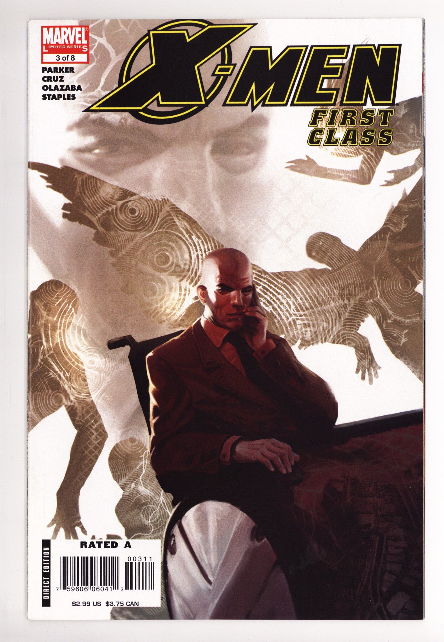 X-Men: First Class Vol 1 3 Mid Grade (2007) 