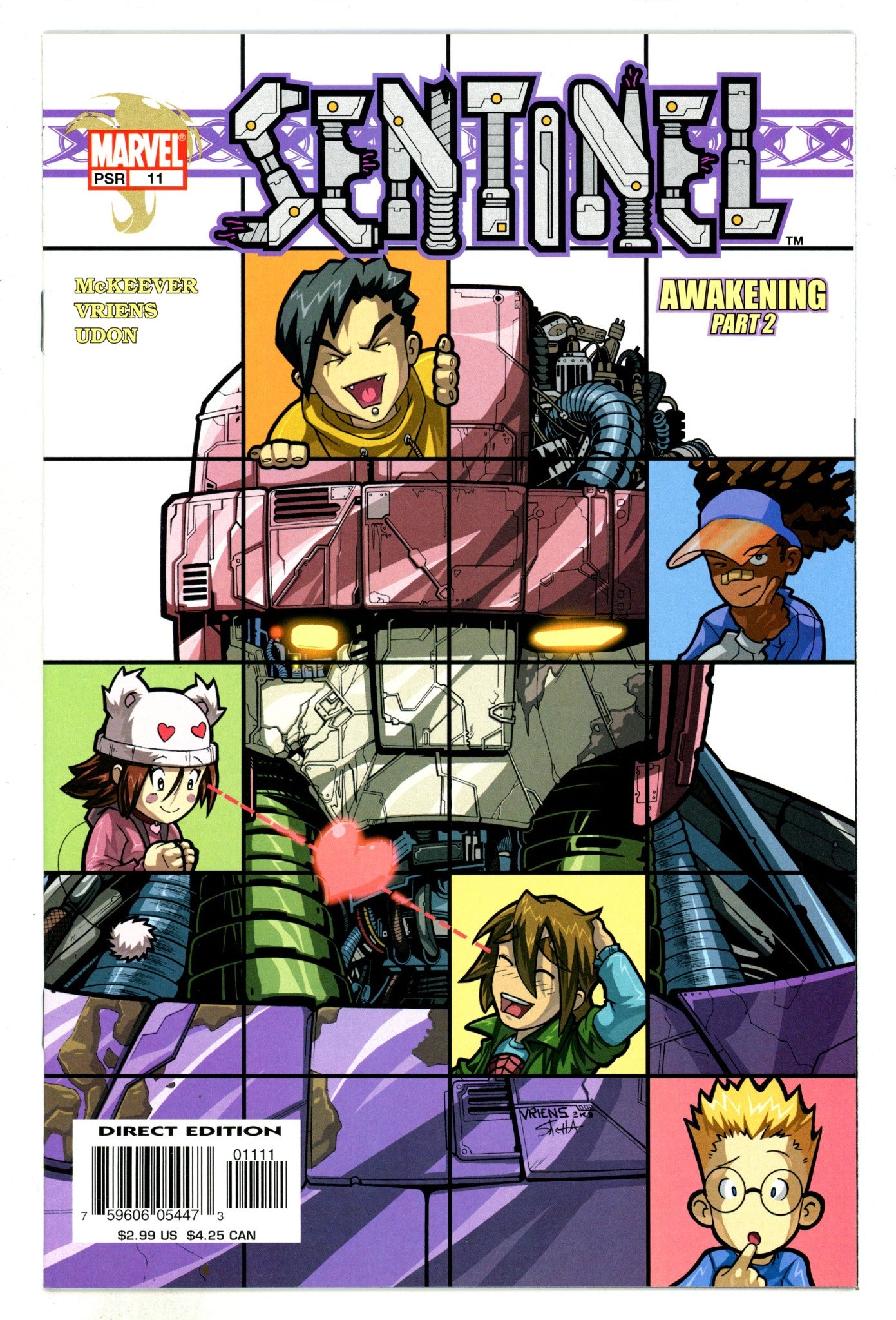 Sentinel Vol 1 11 High Grade (2004) 