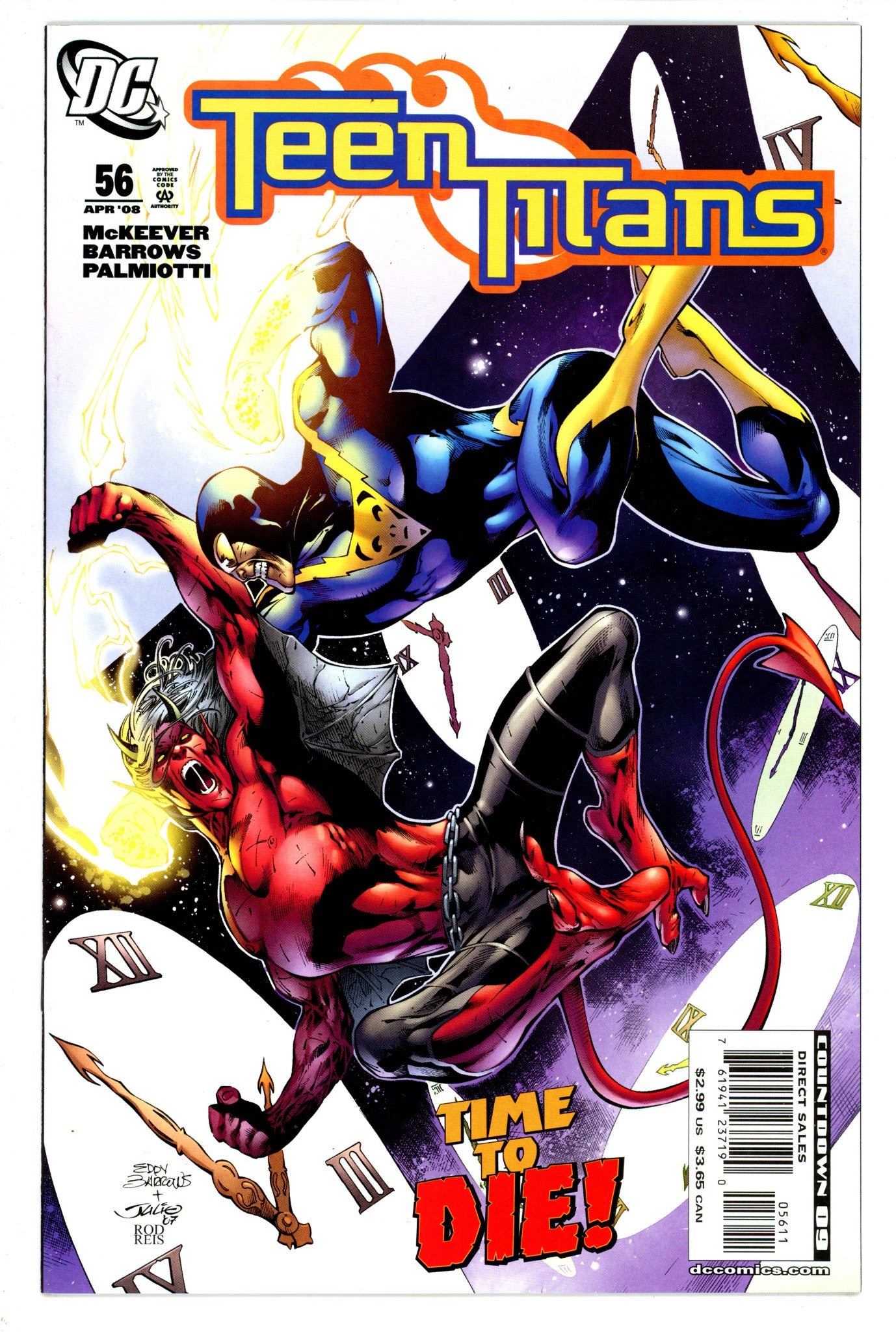 Teen Titans Vol 3 56  High Grade  (2008)   