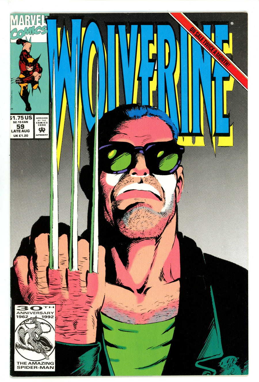 Wolverine Vol 2 59 Mid Grade (1992) 