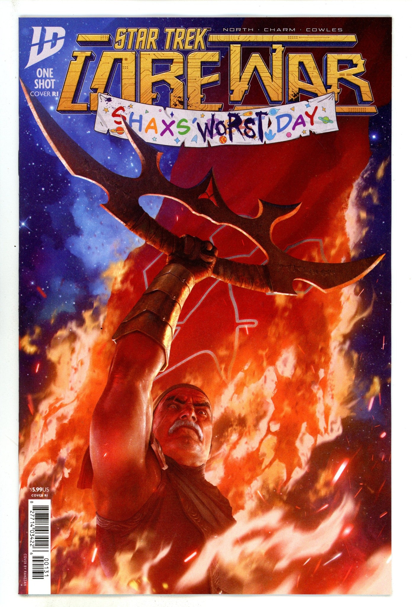 Star Trek Lore War Shaxs Worst Day 1 Rahzzah Incentive Variant NM (2025)