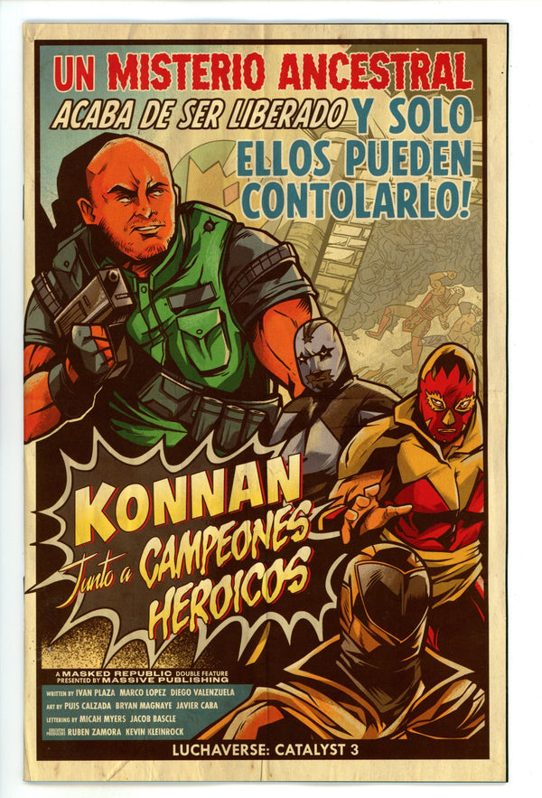 Luchaverse 3 Napalm Homage Variant (2024)