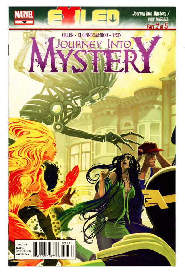 Journey into Mystery Vol 1 637 High Grade (2012)
