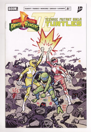Mighty Morphin Power Rangers/Teenage Mutant Ninja Turtles III 5 Ba Variant (2026)