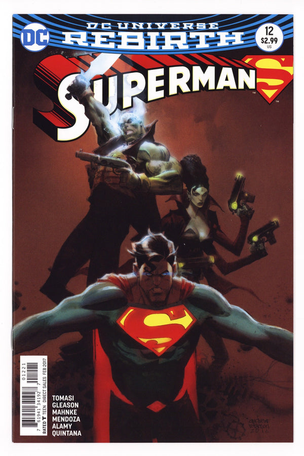 Superman Vol 4 12 High Grade (2017) Robinson Variant