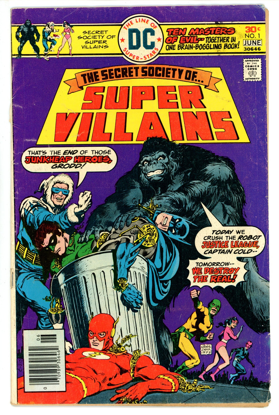 Secret Society of Super-Villains 1 GD/VG (1976)