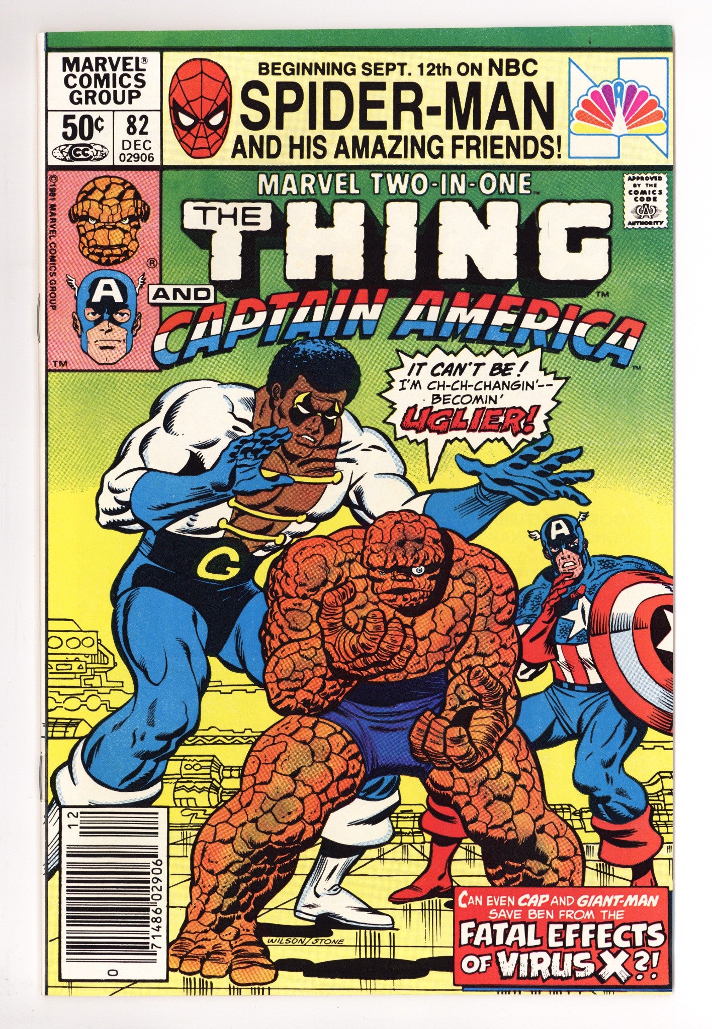 Marvel Two-in-One Vol 1 82 High Grade (1981) Newsstand 
