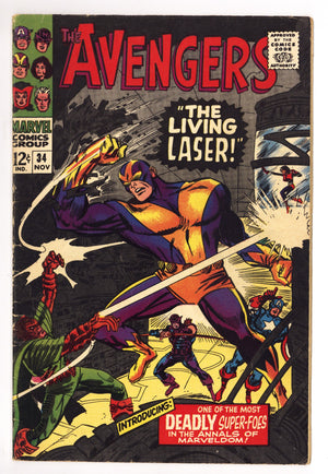 The Avengers Vol 1 34 VG/FN (5.0) (1966)