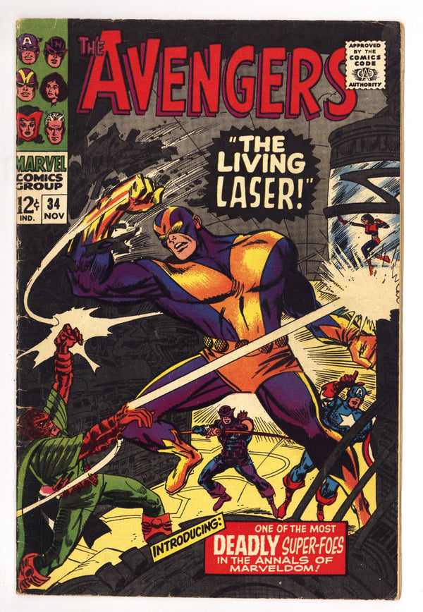 The Avengers Vol 1 34 VG/FN (5.0) (1966)