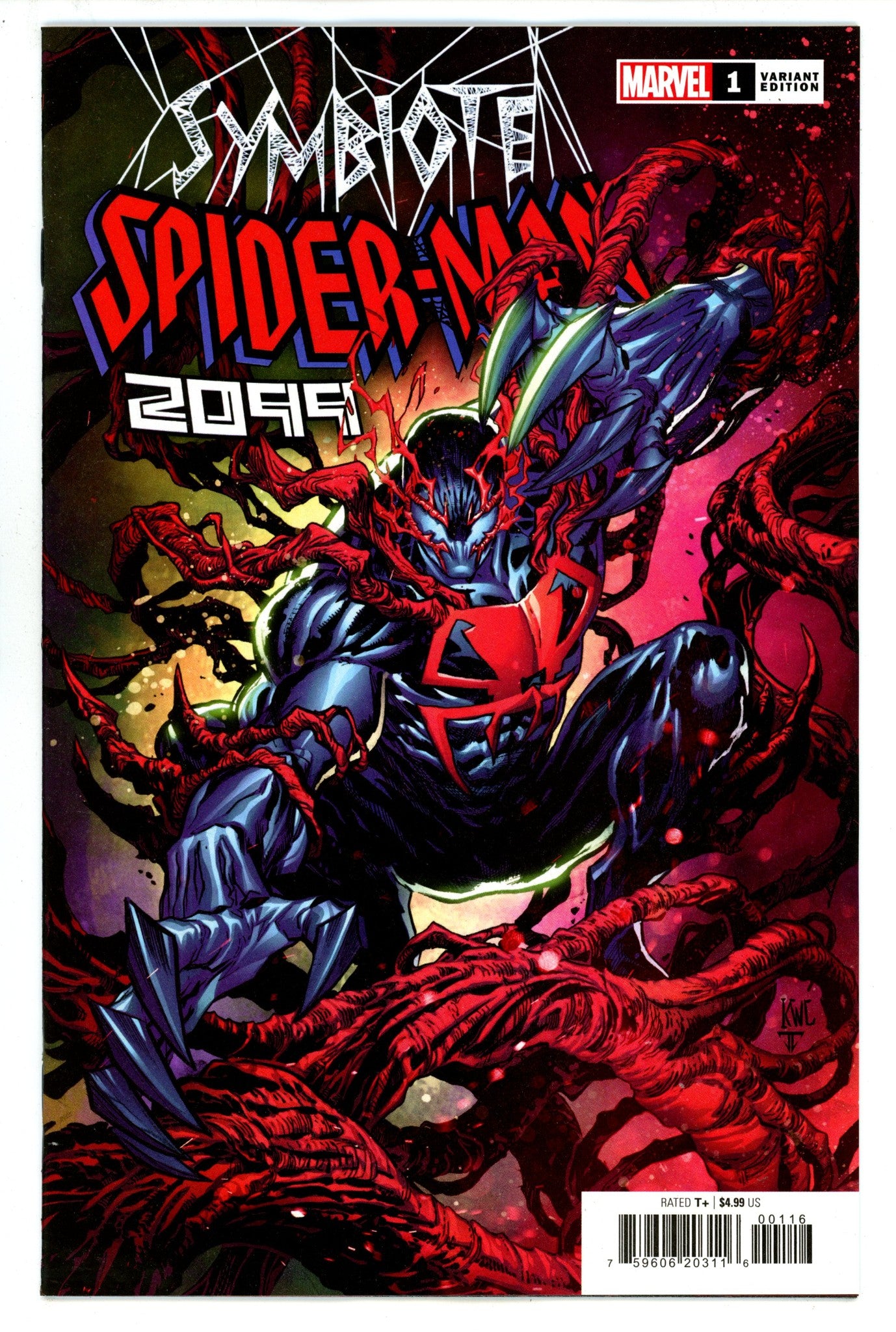 Symbiote Spider-Man 2099 1 Lashley Incentive Variant NM (2024)