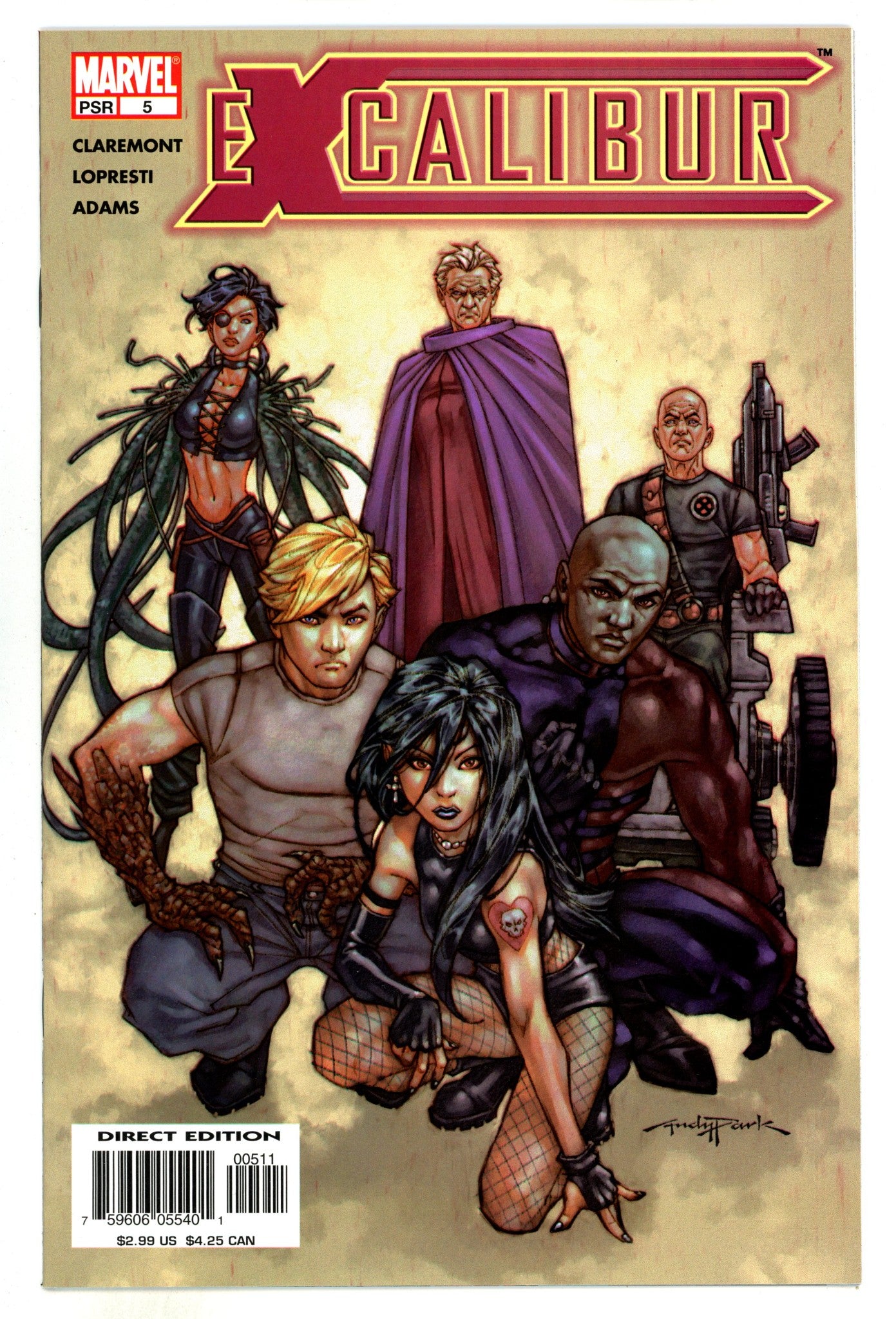 Excalibur Vol 3 5  High Grade  (2004)  