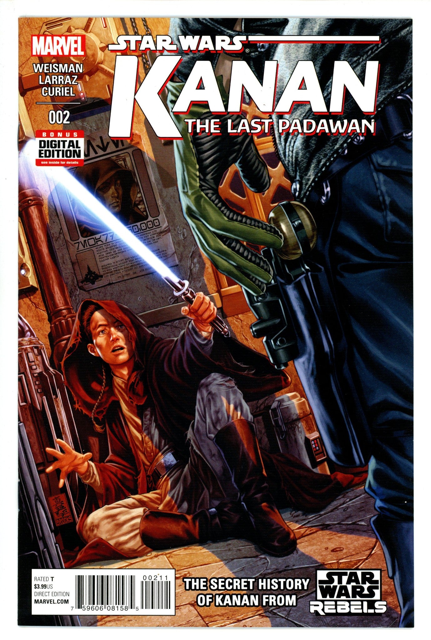 Kanan the Last Padawan 2 VF/NM (9.0) (2015)