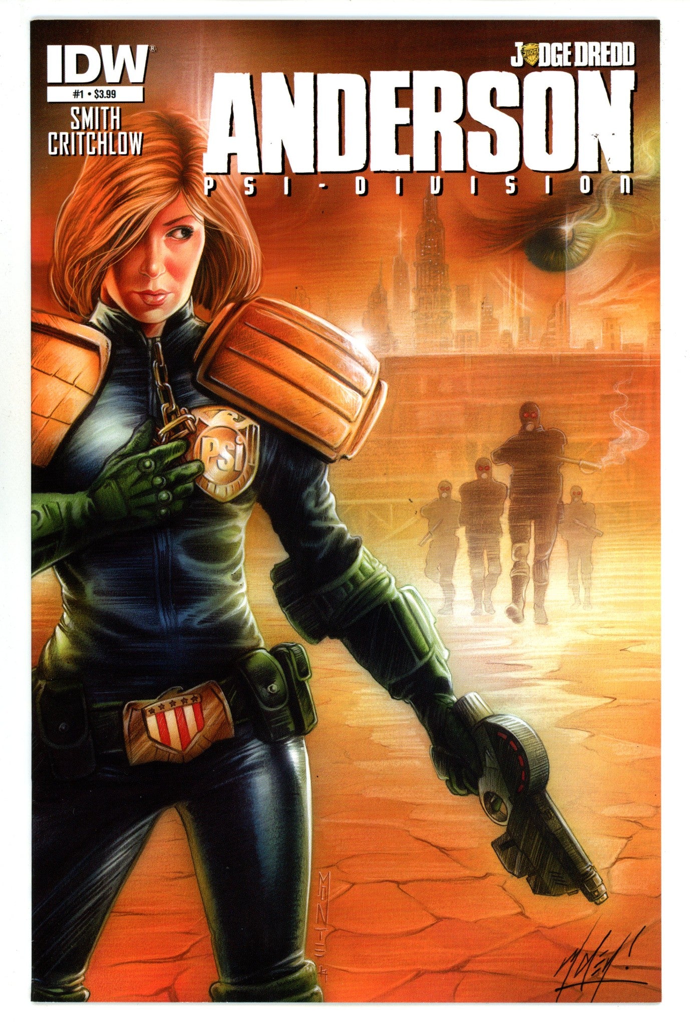 Judge Dredd: Anderson, Psi-Division 1 High Grade (2014) 