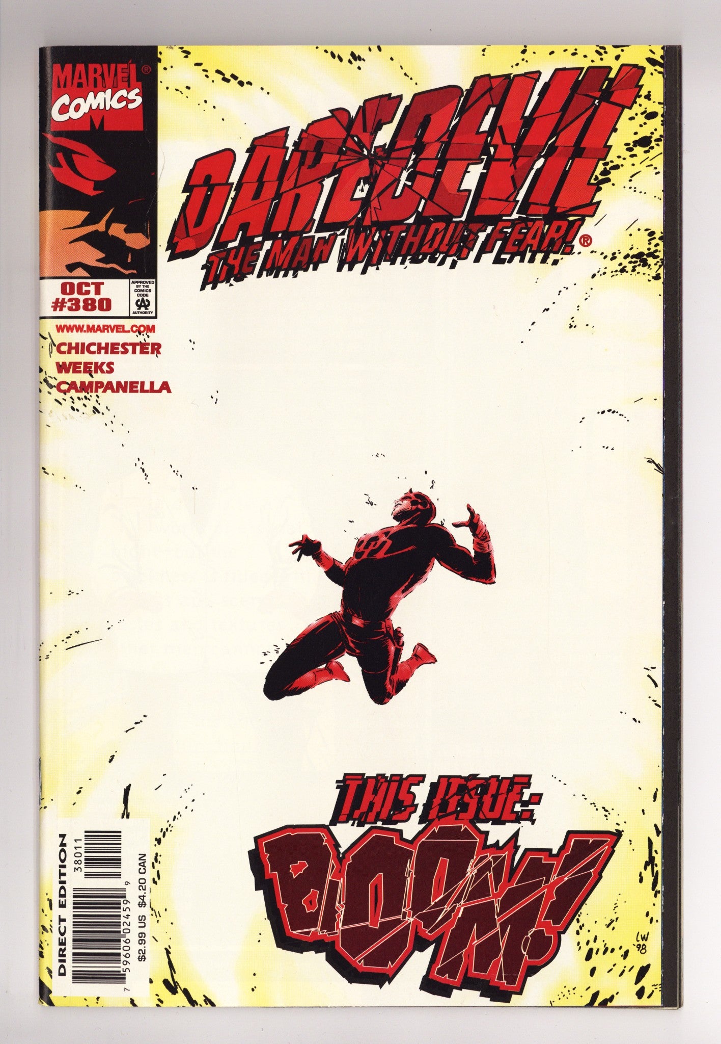 Daredevil Vol 1 380 VF (8.0) (1998) 